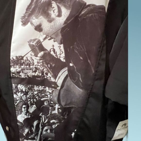 NWT ELVIS PRESLEY CROWD MEN'S PANEL SHIRT 3X XXL - Picture 4 of 10